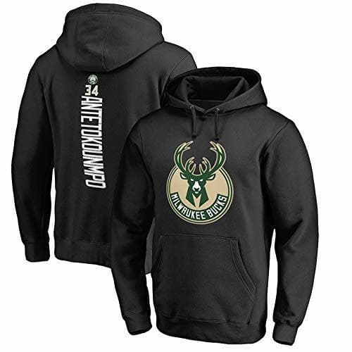 Product LMBAO Bucks de la NBA para Hombre Sudaderas Milwaukee # 34 Giannis