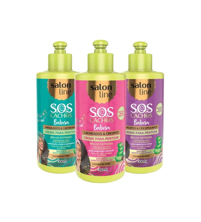 Producto Creme para pentear S.O.S Babosa Salon line