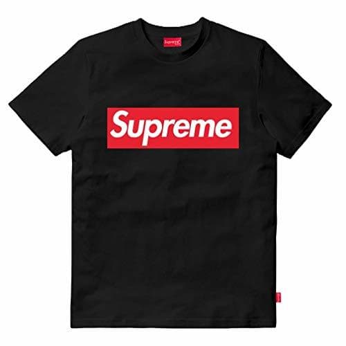 Product SUPREME SPAIN -Camiseta STU01 Black -Camiseta Manga Corta Unisex