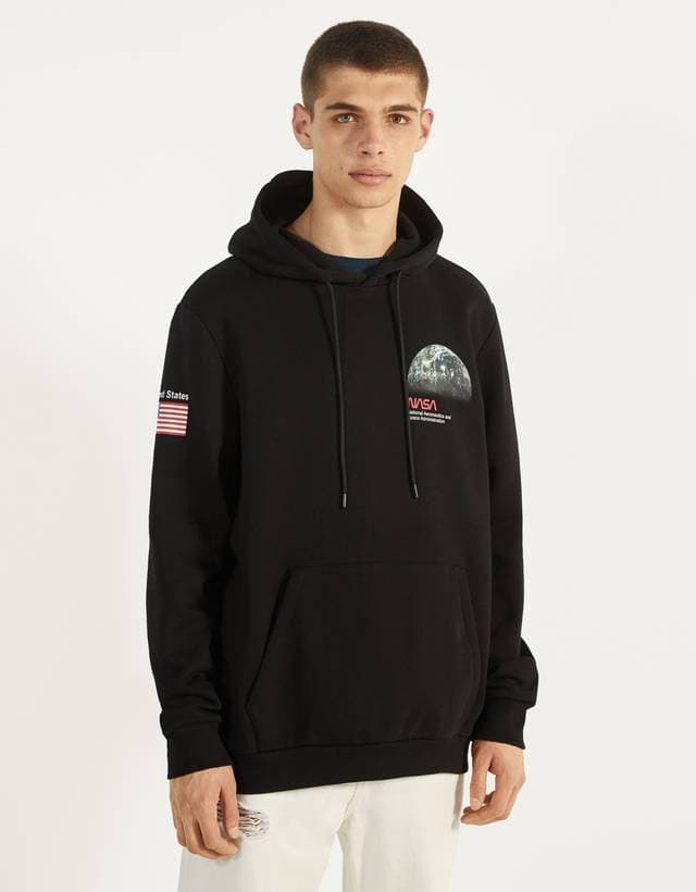 Fashion Sweatshirt da NASA com capuz