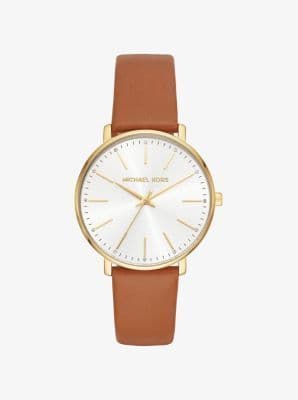 Producto Pyper Gold-Tone Leather Watch