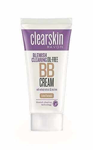 Belleza CLEARSKIN CORE BB Crema hidratante antiacné tintada sin aceite claro