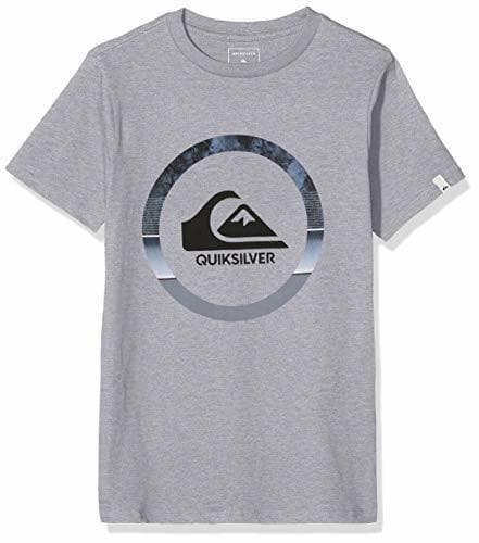 Product Quiksilver Snake Dreams T-Shirt Boys Camiseta de Manga Corta, Niños, Gris