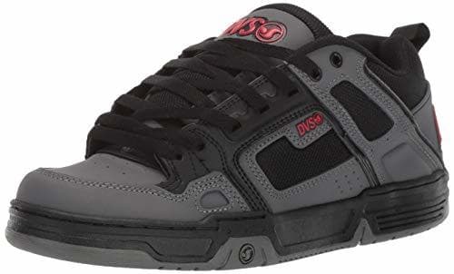 Place Zapatos Dvs Comanche Negro Gris Rojo