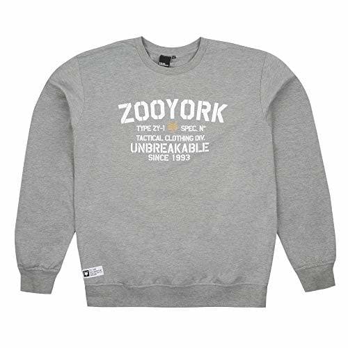 Place Zoo York Tactical Sweatshirt Sudadera, Gris