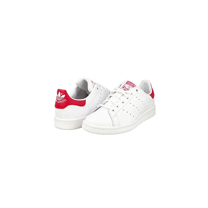 Moda adidas Stan Smith J, Zapatillas Unisex Niños,  Blanco