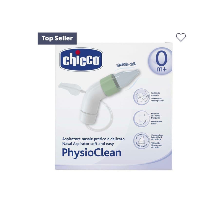 Product Aspirador nasal Physioclean Chicco