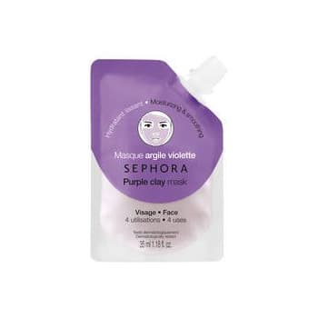 Beauty SEPHORA Purple Clay Mask with Alpine Edelweiss Extract moisturizes and smoothes the