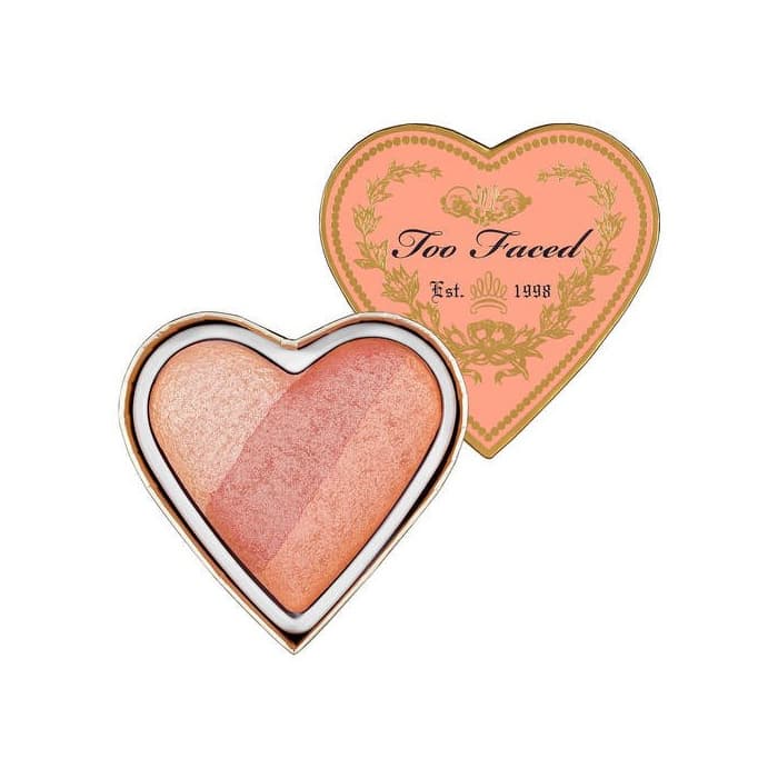 Product TOO de raso y corazones de la perfecto Flush Blush Peach playa