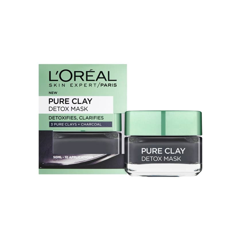 Product L’Oreal Paris máscara detox de argila 