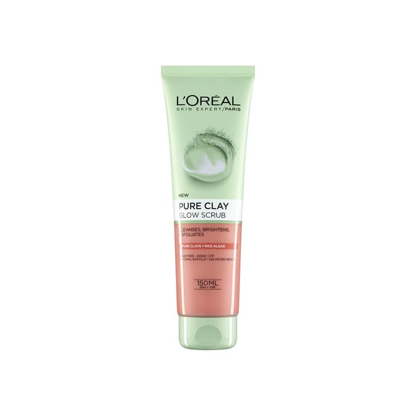 Product L’Oréal glow scrub