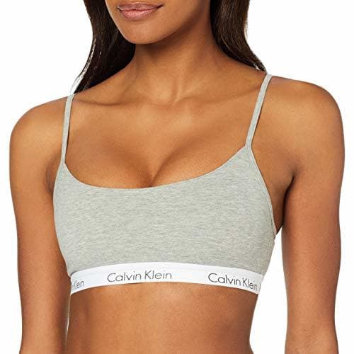 Fashion Calvin Klein Bralette Corsé, Grau