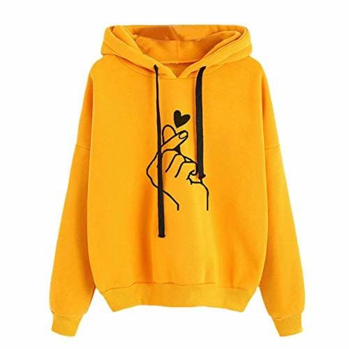 Producto ZJSWCP Sudadera Notas Musicales para Mujer Sudadera con Capucha de Manga Larga