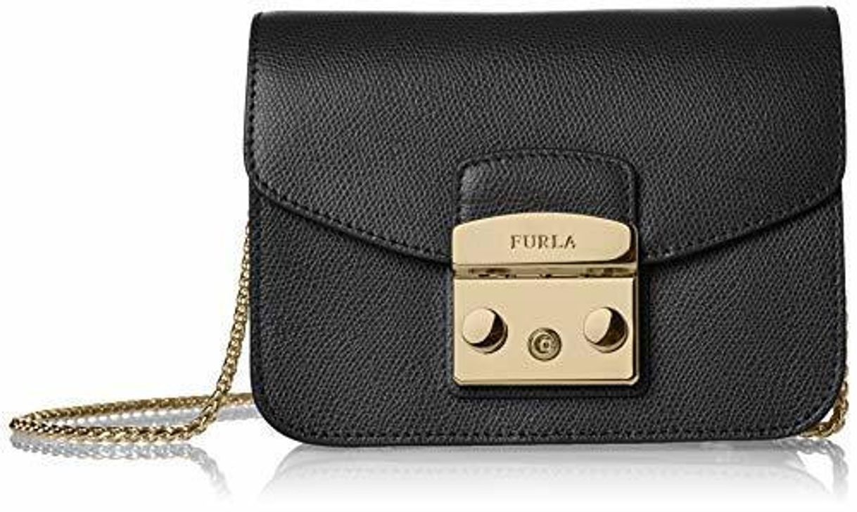 Moda Furla - Metropolis Mini Crossbody, Shoppers y bolsos de hombro Mujer, Schwarz