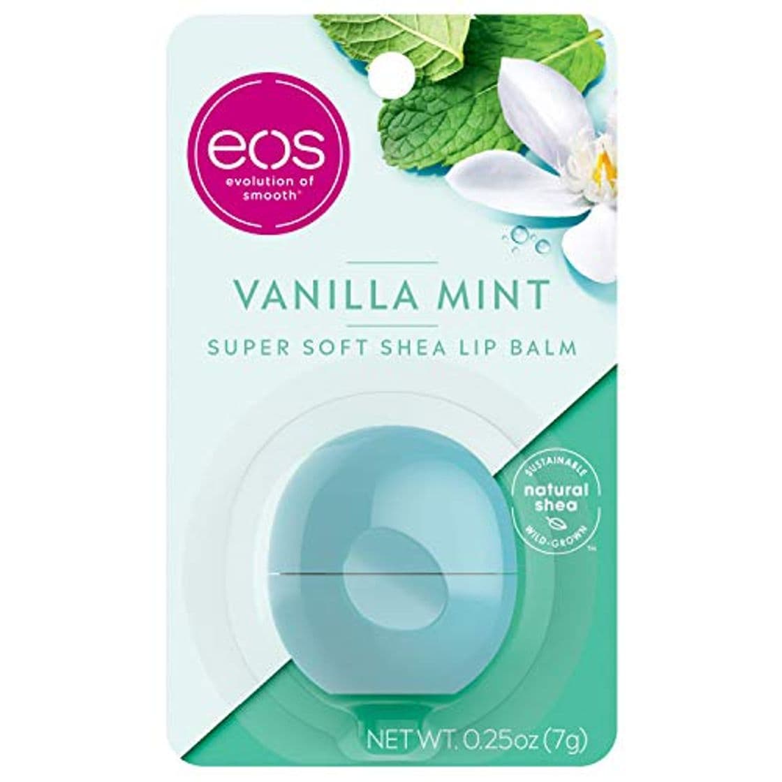 Beauty Bálsamo labial EOS Visibly Soft de vainilla y menta