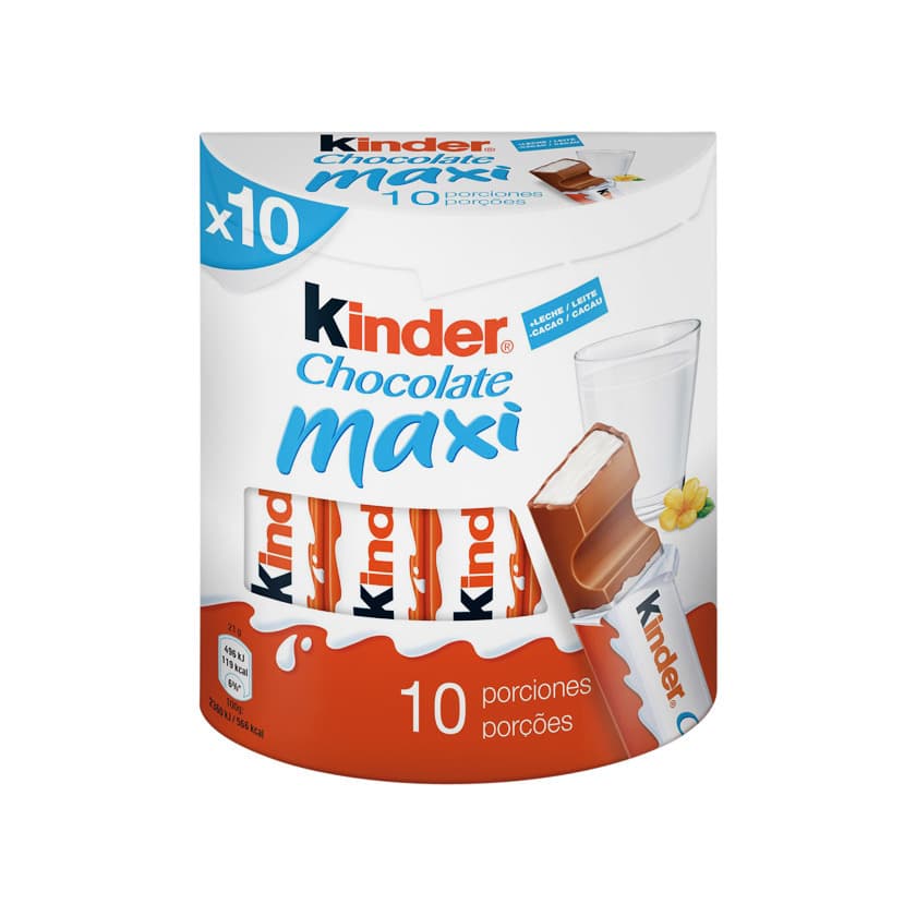 Product Kinder Chocolate Barritas de Chocolate con Leche