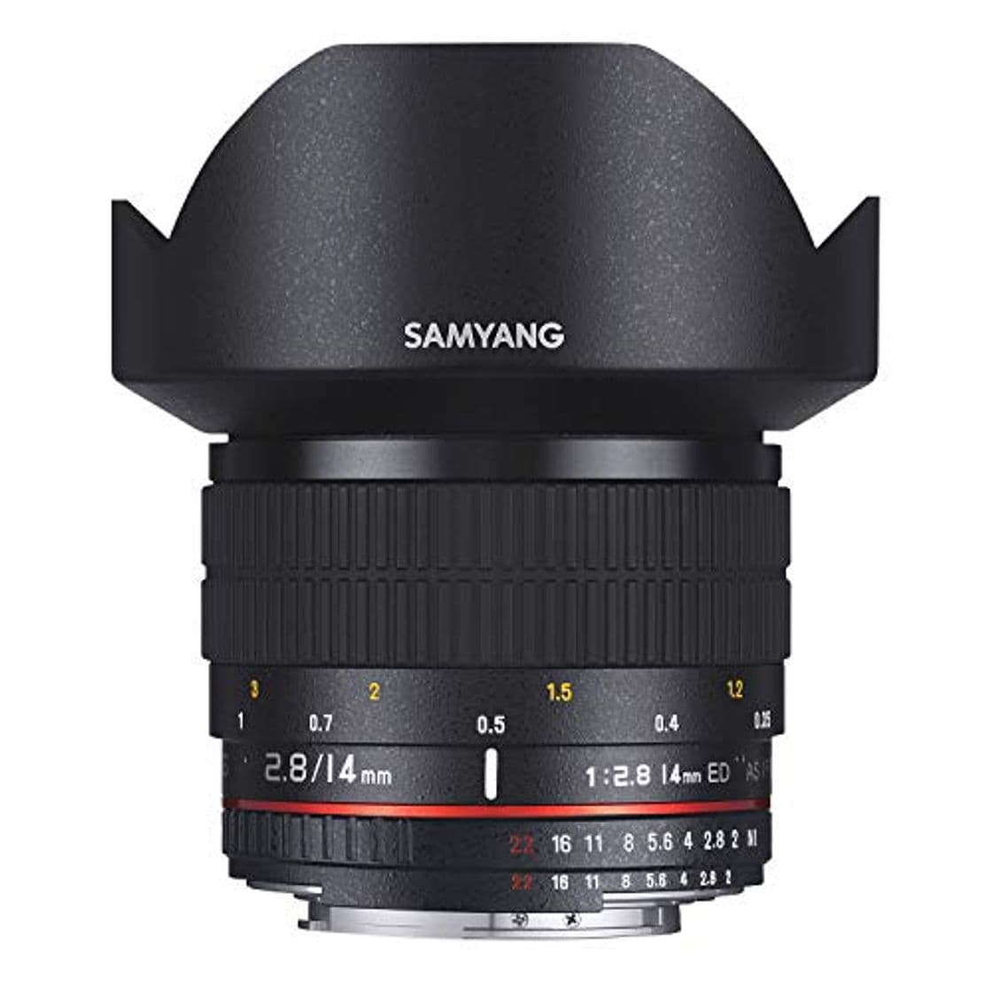 Electronic Samyang F1110601101 AE  - Objectivo para Canon,