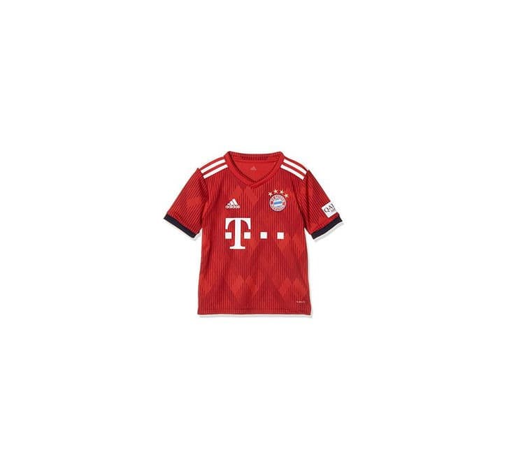 Fitness adidas 18/19 FC Bayern Home Camiseta, Niños, Rojo