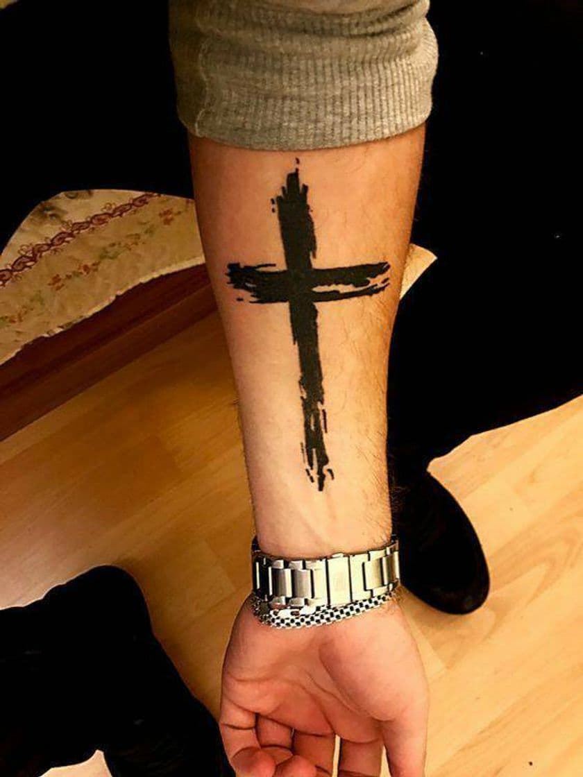 Moda Tatuaje de una Cruz