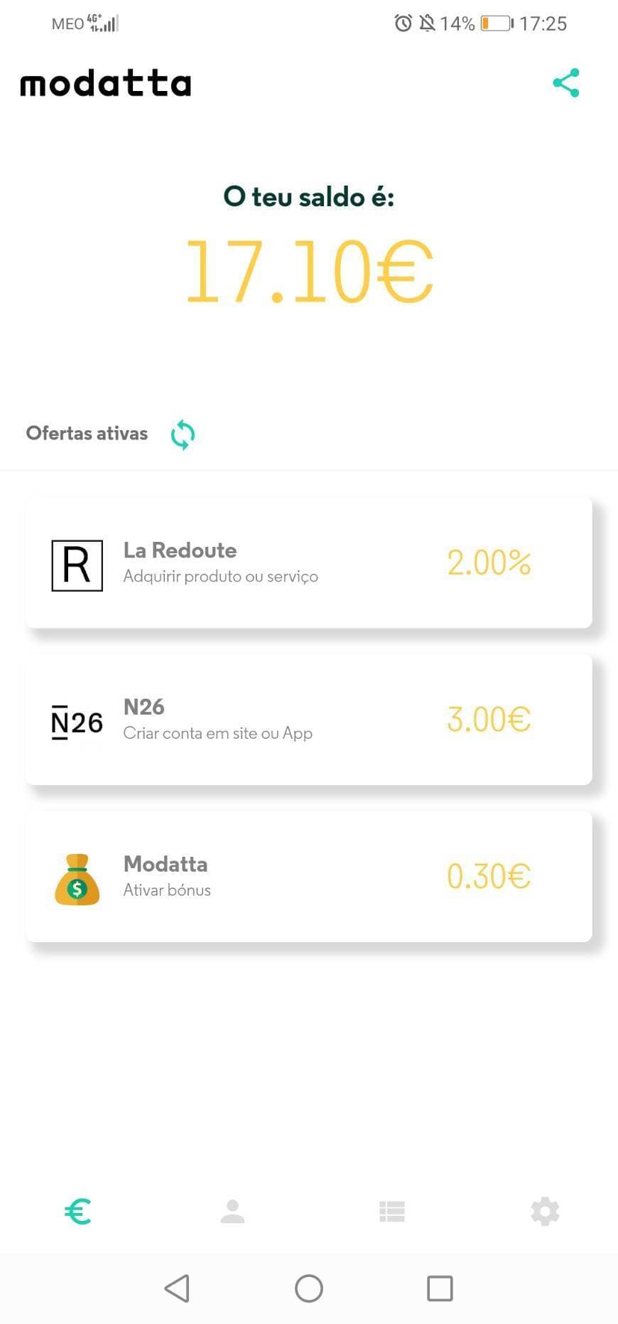 App Modatta-fácil ganhar dinheiro 