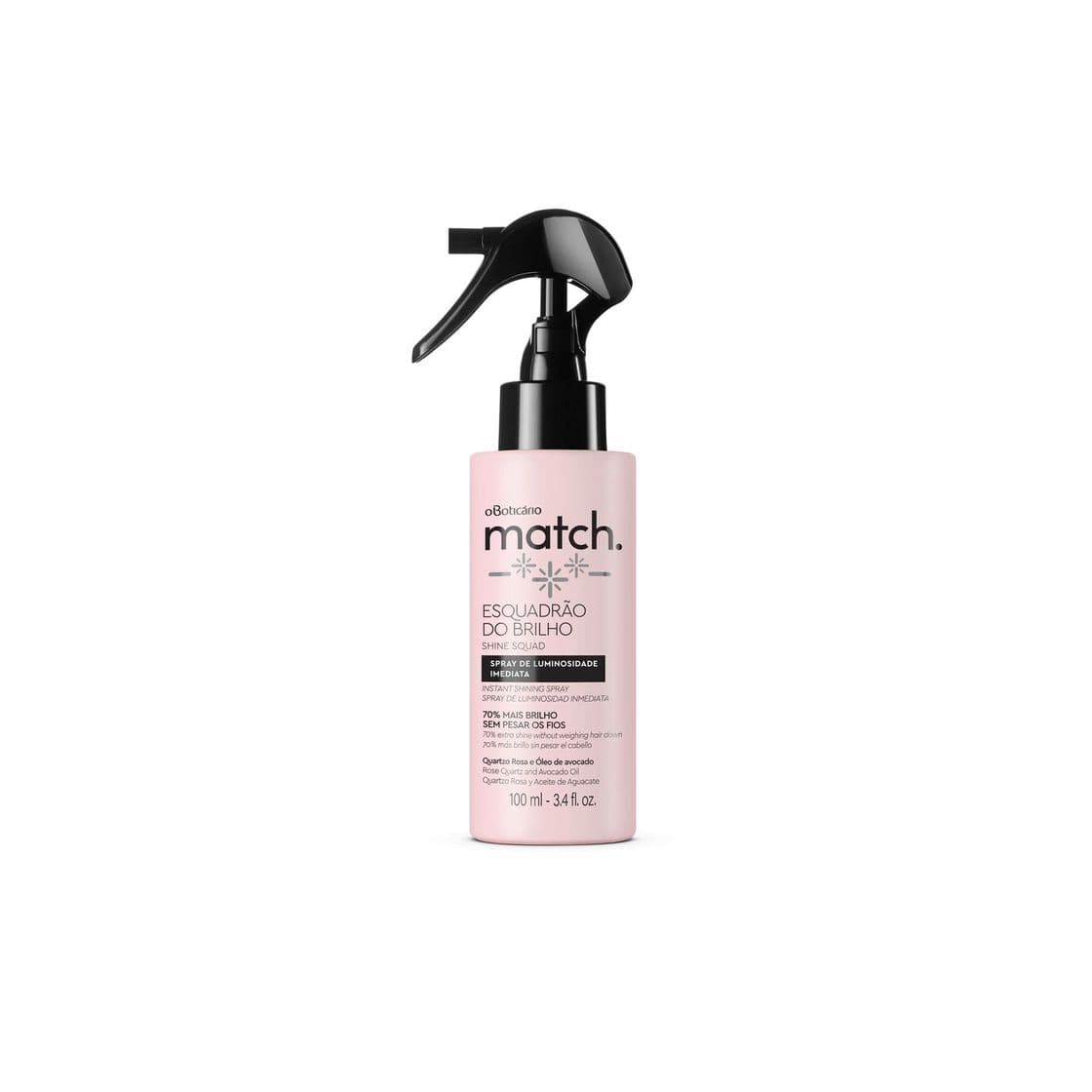 Product Match Spray Finalizador brilho 