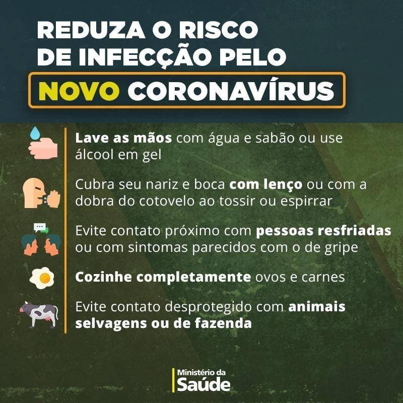 Fashion Reduza o risco do corona virus. 