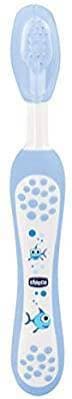 Fashion Escova de dentes Chicco Blue Soft Bristle Fun por 6-36 meses