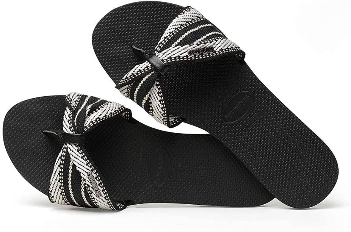 Fashion Havaianas HAV You Saint Tropez Fita Preto, Sandália para Mul