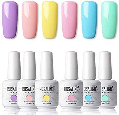 Moda ROSALIND 15ml UV LED Gel Semi-Permanente verniz para as unha