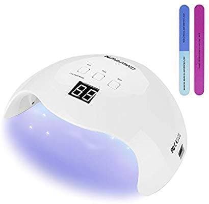 Moda Lâmpada de secador de unhas NAVANINO LED / UV para verniz pa