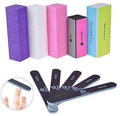 Moda Biutee 10 pcs Limas de Unhas Profissional Tampão de Unhas Ge