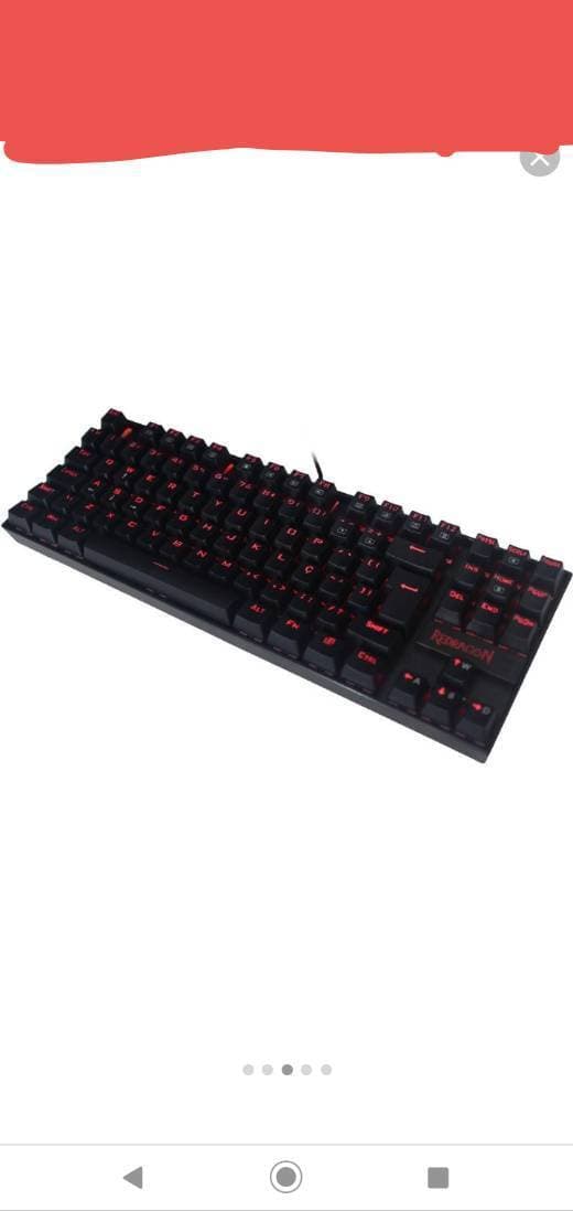 Moda Teclado gamer kumara