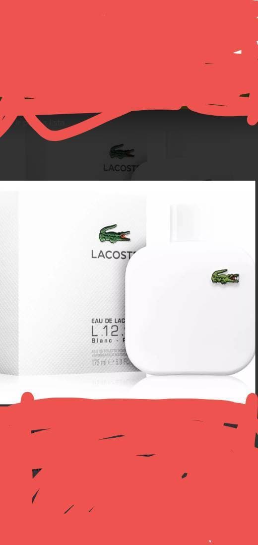 Fashion Perfume Lacoste Blanc 100ml Eau De Toilette

