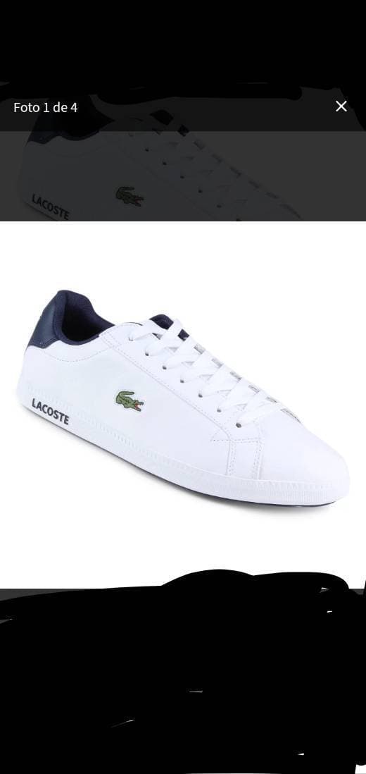 Fashion Tênis Couro Lacoste Gradt Lcr3 Bkbk Masculino - Branco

