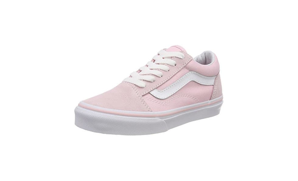 Moda Vans Old Skool, Zapatillas Unisex Niños, Rosa