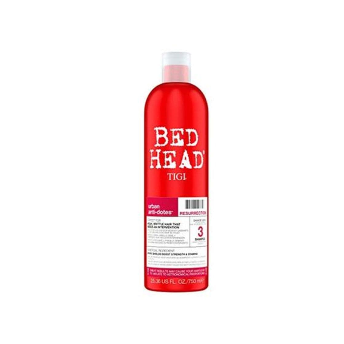 Belleza Bed Head by TIGI Champú Resurrection Urban Antidotes 750 ml