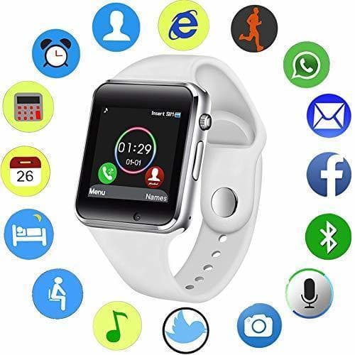 Producto KDSFJIKUYB Pulsera de Actividad Reloj Inteligente Hombre Mujer Deporte LED Pantalla táctil