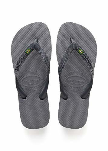 Fashion Havaianas Brasil, Chanclas Unisex Adulto, Gris