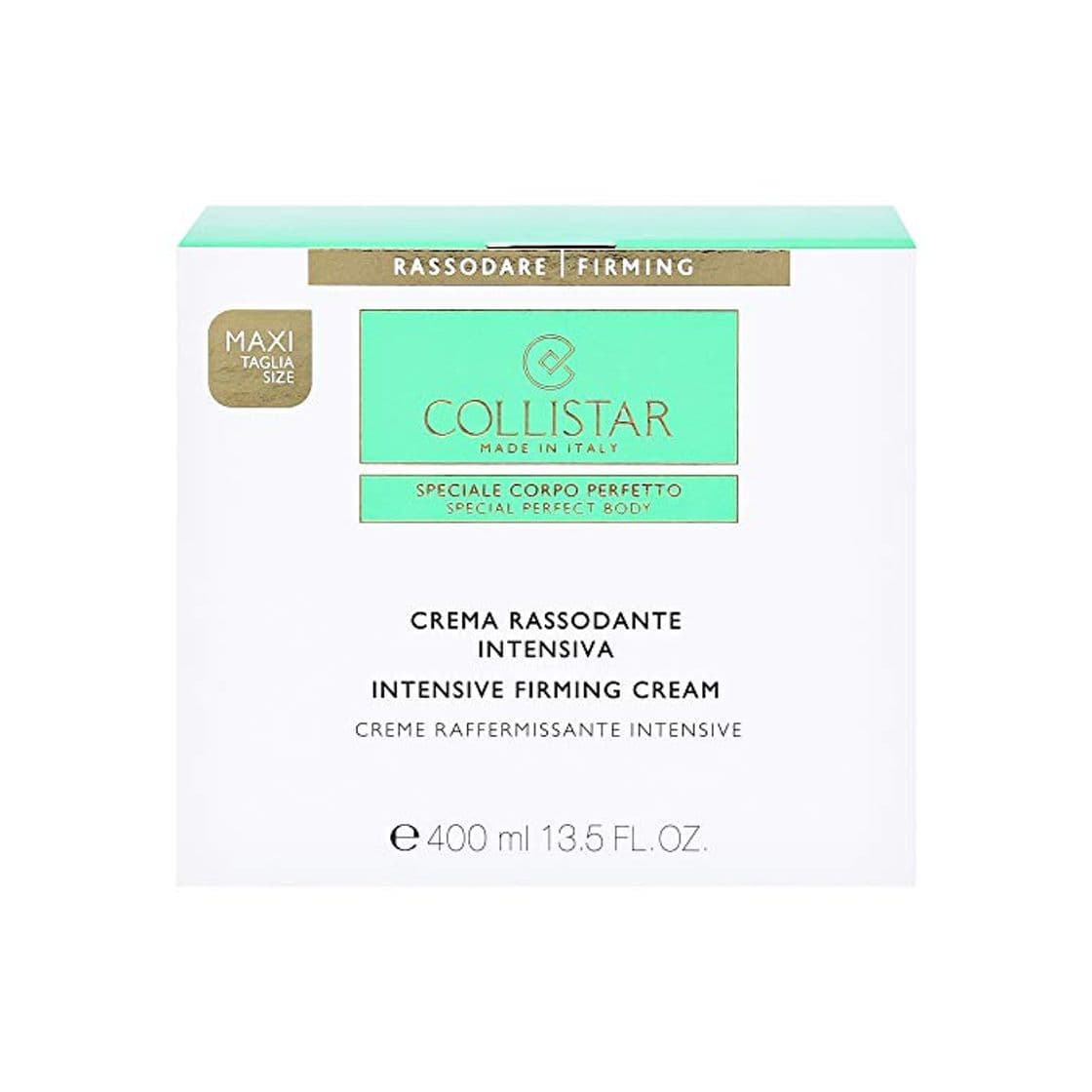 Belleza Collistar Perfect Body Intensive Firming Cream 400 Ml 1 Unidad 1900 g