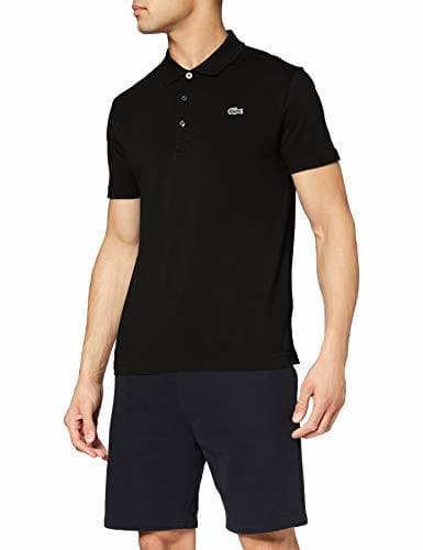 Fashion Lacoste Yh4801 Polo, Negro