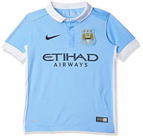 Fitness Nike Manchester City Home Stadium 2015/2016 Kids Camiseta de Manga Corta, niño,