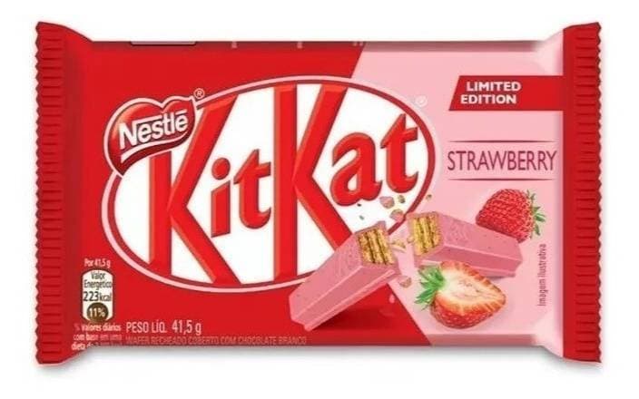 Fashion Kit Kat morango