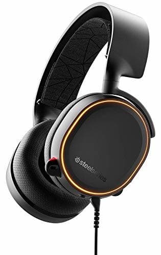 Electronic SteelSeries Arctis 5 - Auriculares de Juego, iluminados por RGB, DTS Headphone