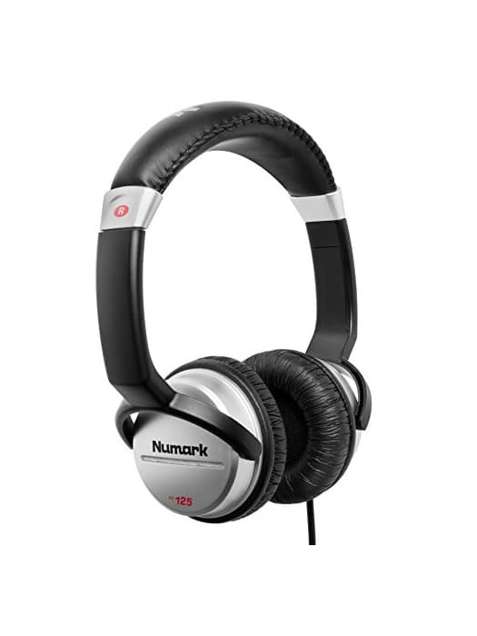 Electronic Numark HF125 - Auriculares de DJ Profesionales Ultraportátiles con Cable de 1