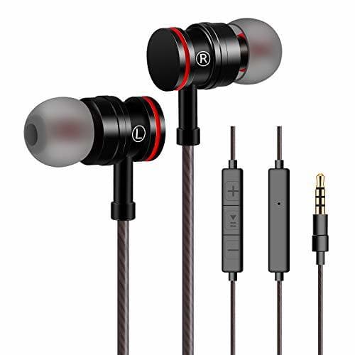 Electronic Auriculares In-Ear con micrófono, Auriculares VddSmm In-Ear Auriculares, estéreo con Aislamiento de