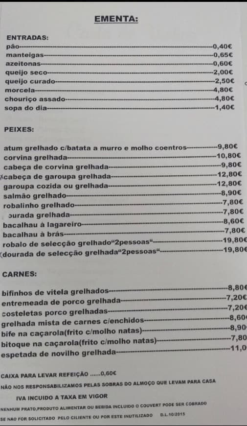 Restaurants Restaurante “O Voluntário”