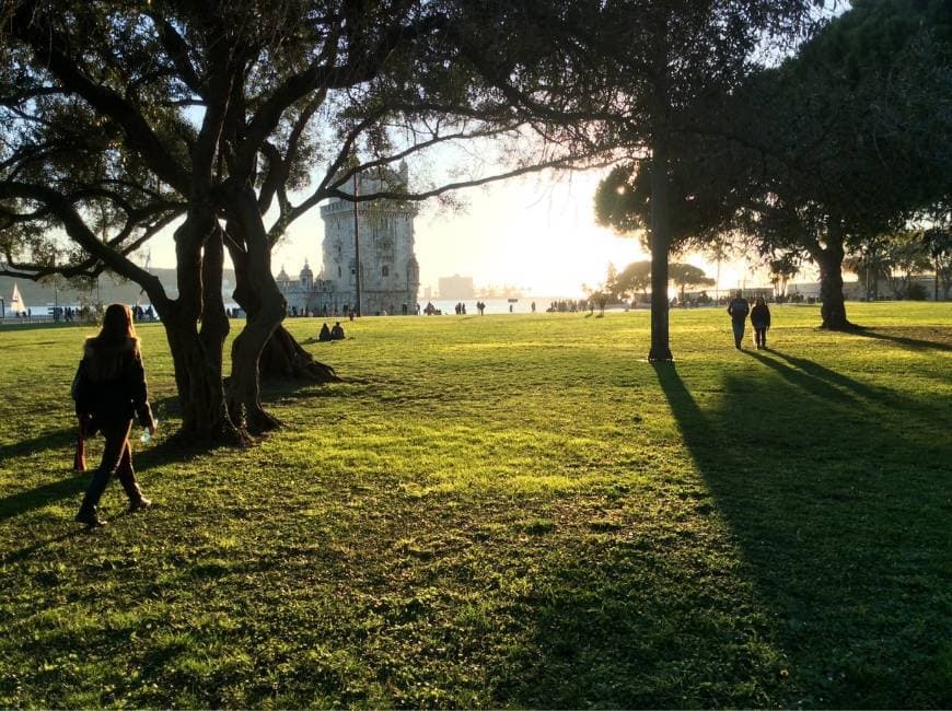 Lugar Jardim da Torre de Belém