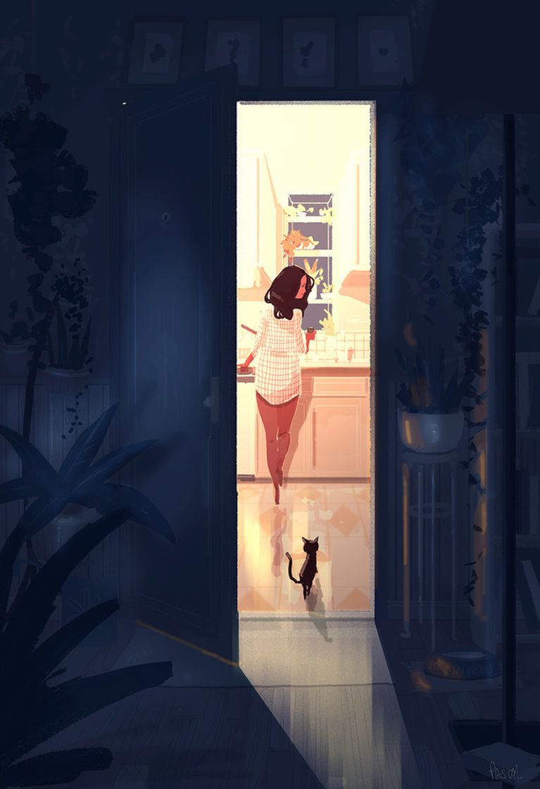 Fashion Pascal Campion — Almost midnight snack. #pascalcampion