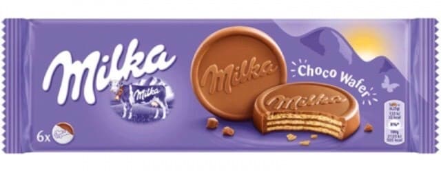 Moda Bolachas de chocolate Milka 