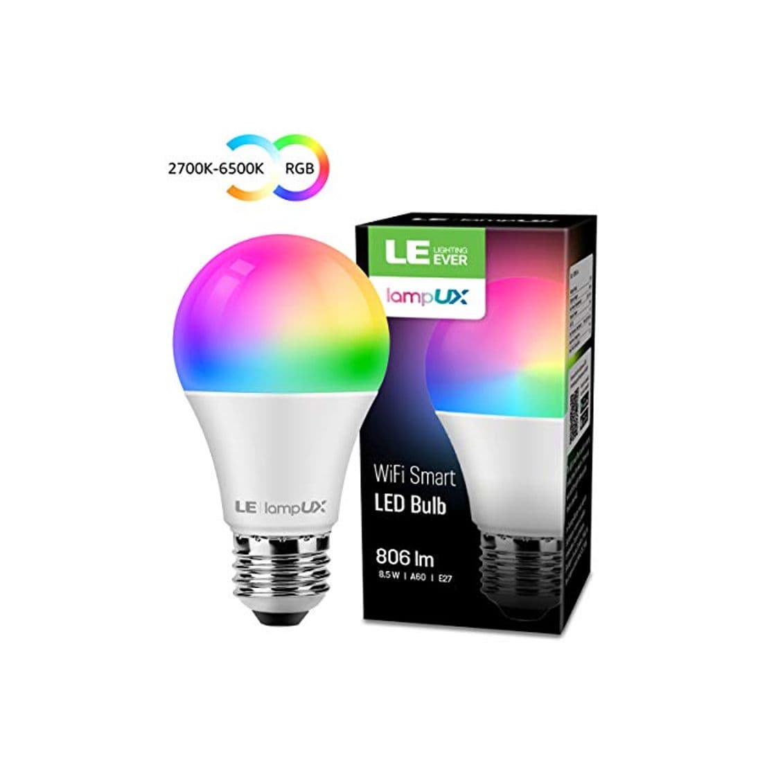 Producto Bombilla LED Inteligente WiFi Regulable